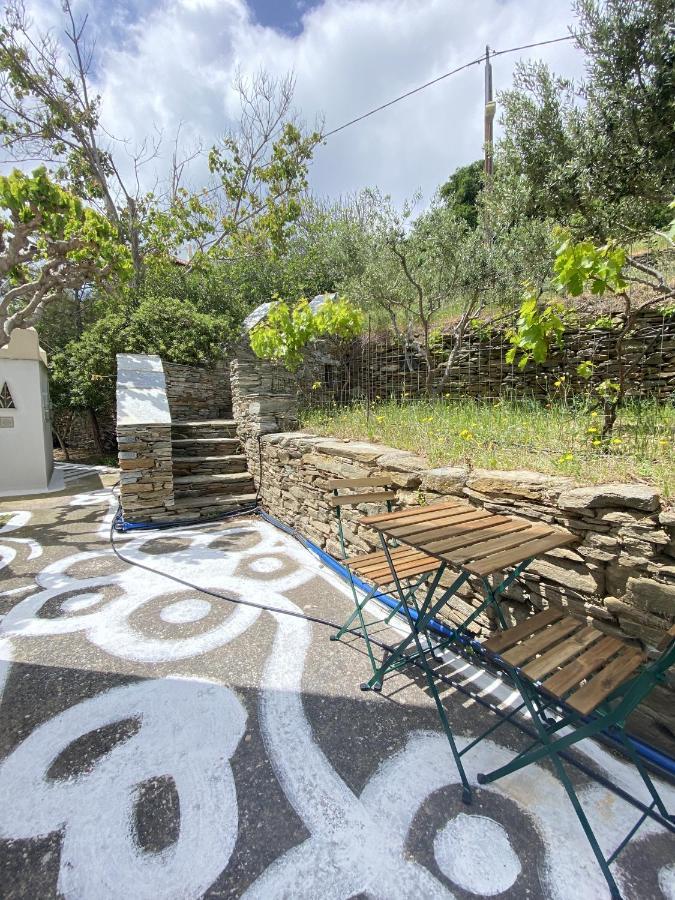 Sineti Andros Vineyard House With Sea View 아파트 외부 사진