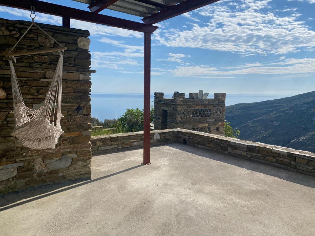 Sineti Andros Vineyard House With Sea View 아파트 외부 사진